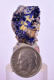 2.4cms GEM AZURITE CRYSTALS Mexico Royal Blue Color Shiny U632
