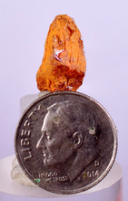 Load image into Gallery viewer, 1.4cms REALGAR CRYSTAL ORPIMENT TRANSLUCENT PERU MINERAL SPECIMEN Q321
