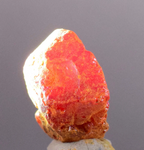 1.6cms REALGAR CRYSTAL ORPIMENT TRANSLUCENT PERU MINERAL SPECIMEN Q309