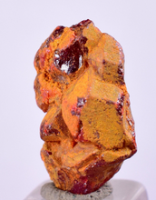 Load image into Gallery viewer, 1.7cms REALGAR CRYSTAL ORPIMENT TRANSLUCENT PERU MINERAL SPECIMEN Q344
