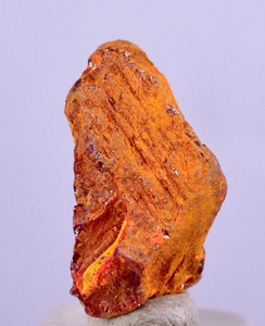 1.4cms REALGAR CRYSTAL ORPIMENT TRANSLUCENT PERU MINERAL SPECIMEN Q321