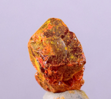 Load image into Gallery viewer, 1.6cms REALGAR CRYSTAL ORPIMENT TRANSLUCENT PERU MINERAL SPECIMEN Q309
