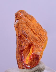 1.4cms REALGAR CRYSTAL ORPIMENT TRANSLUCENT PERU MINERAL SPECIMEN Q321