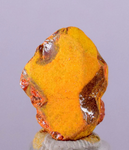 1.6cms REALGAR CRYSTAL ORPIMENT TRANSLUCENT PERU MINERAL SPECIMEN Q309