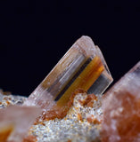 7cms selenite limonite crystals collector peru mineral specimen a89