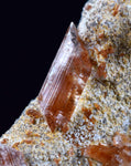 7cms selenite limonite crystals collector peru mineral specimen a89