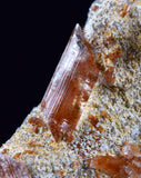 7cms selenite limonite crystals collector peru mineral specimen a89