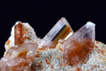 7cms selenite limonite crystals collector peru mineral specimen a89