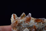 7cms selenite limonite crystals collector peru mineral specimen a89