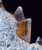 7cms selenite limonite crystals collector peru mineral specimen a89