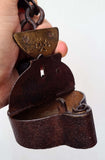 PRUSS MINERS LAMP Frog Oil Iron Cast Lantern Antique Germany 1800 glück auf