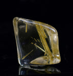 8cts QUARTZ RUTILATED polished cabochon rutile pendant jewelry b432