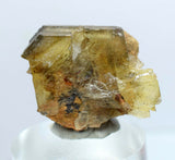 2.5cm Golden BARITE CRYSTALS peru translucent mineral specimen F38