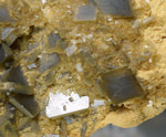 8cm Golden BARITE CRYSTALS peru translucent mineral specimen F45