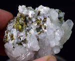 5.7cms GEMMY CALCITE CRYSTAL sphalerite galena marcasite mineral specimen f225