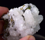 5.7cms GEMMY CALCITE CRYSTAL sphalerite galena marcasite mineral specimen f225
