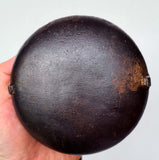 59cms ORIGINAL LENTICULAR FRANCE 1800s miners lamp tunnel lantern iron cast A150