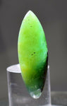 36cts SILICA CHRYSOCOLLA CABOCHON chalcedony peru emerald jade color b52