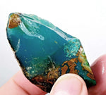 163.5carats GEM SILICA CHRYSOCOLLA chalcedony emerald jade color lily mine s64