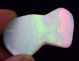33cts PRECIOUS FIRE OPAL australian polished seam nobby opal coober pedy o486