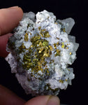 5.7cms GEMMY CALCITE CRYSTAL sphalerite galena marcasite mineral specimen f225
