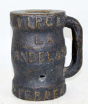16cms HAND SIGNAL CANNON 1600th Spain Vintage Giant Bronze Mortar Antique Thunder Mug Bombards Virgen de la Candelaria
