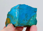 905 carats GEM SILICA OPALIZED Chrysocolla Caribean Blue Hardness 7 High Yield Turquoise Color Peru o417