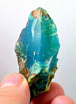 163.5carats GEM SILICA CHRYSOCOLLA chalcedony emerald jade color lily mine s64