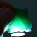 42.5carat GEM SILICA CHRYSOCOLLA chalcedony blue green jade color lily mine s35
