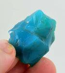 42.5carat GEM SILICA CHRYSOCOLLA chalcedony blue green jade color lily mine s35