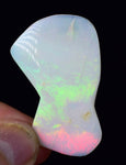 33cts PRECIOUS FIRE OPAL australian polished seam nobby opal coober pedy o486