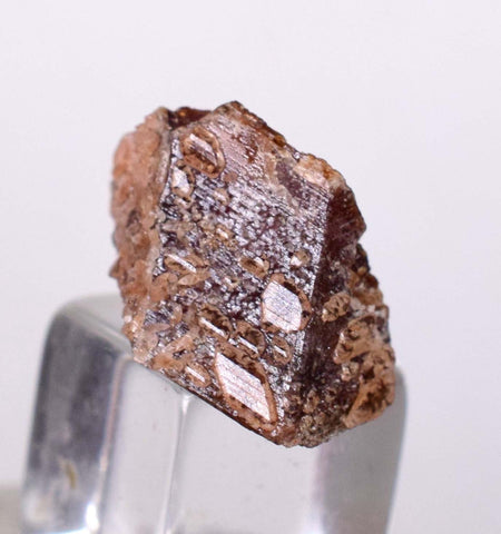 1.5cms GEM RHODOCHROSITE CRYSTALS old stock collector peru mineral specimen A301