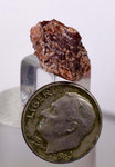 1.5cms GEM RHODOCHROSITE CRYSTALS old stock collector peru mineral specimen A301