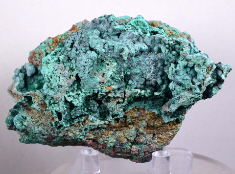 9.3cms MALACHITE STALACTITE GEODE Botryoidal Grape Gem  Mineral Sample  A426