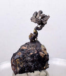 5cms NATIVE SILVER WIRE Rhodochrosite Acanthite Proustite Crystals Mineral Specimen A420