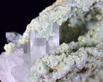 8.8cms FUCHSITE QUARTZ CRYSTALS Mineral Specimen Collector Peru A522