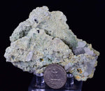 8.8cms FUCHSITE QUARTZ CRYSTALS Mineral Specimen Collector Peru A522
