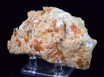 9.6cms SELENITE LIMONITE CRYSTAL collector peru mineral specimen t267