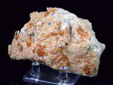 9.6cms SELENITE LIMONITE CRYSTAL collector peru mineral specimen t267