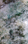 13cms CALCITE ATACAMITE SELENITE Lily Mine Peru Chrysocolla Stalactite Druzy Cuprite Mineral Specimen D148