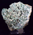 14cms CALCITE CHRYSOCOLLA SELENITE Lily Mine Peru Atacamite Stalactite Druzy Cuprite Mineral Specimen D149