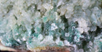 15.5cms CALCITE CHRYSOCOLLA SELENITE Lily Mine Peru Atacamite Stalactite Druzy Cuprite Mineral Specimen D150
