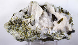 14cms EPIDOTE CHRYSOCOLLA QUARTZ  Crystals Peru Mineral Specimen Collectors a517