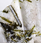 14cms EPIDOTE CHRYSOCOLLA QUARTZ  Crystals Peru Mineral Specimen Collectors a517