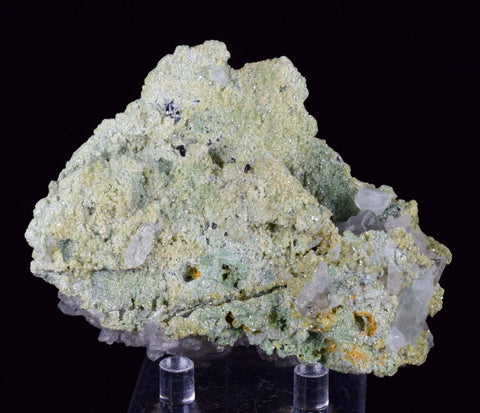 8.8cms FUCHSITE QUARTZ CRYSTALS Mineral Specimen Collector Peru A522