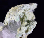 8.8cms FUCHSITE QUARTZ CRYSTALS Mineral Specimen Collector Peru A522