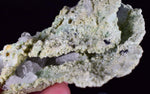 8.8cms FUCHSITE QUARTZ CRYSTALS Mineral Specimen Collector Peru A522