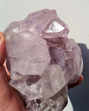 9.5cms AMETHYST SKULL SCULPTURE Quartz Carving Gemstone Peru Art Decoration J522