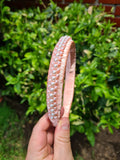 DIADEM PEARL HAIRBAND Headband Tiara Peru Pin Style Accessory  Beads, Crystals, Handmade