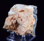 6.9cms SELENITE LIMONITE CRYSTAL twin collector peru mineral specimen t269